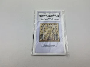 Elizabeth’s Needlework Designs Garden Welcome Counted Cross Stitch Pattern - Picture 1 of 4