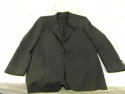 Louis Roth Sartorial Hombres Blazer Negro Un Botón Chaqueta Traje 70009 Foto 1 de 4