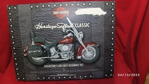 NEW Franklin Mint Harley Davidson Heritage Softail Classic Die Cast Assembly Kit - Picture 1 of 5