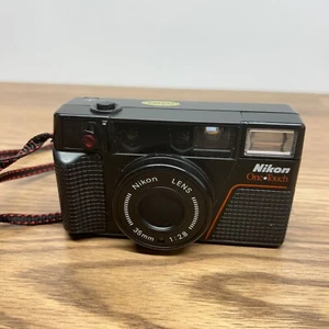 Nikon One Touch Point & Shoot 35mm Film Camera - 35mm f/2.8 Functional - Picture 1 of 8