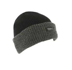 Mens Knitted  insulate Warm Winter Wooly Outdoor Chunky Hat Thermal Beanie Ski - Bild 1 von 1