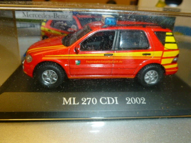 die cast 1/43 mercedes  benz ml c270 cdi 2002 - Immagine 1 di 1
