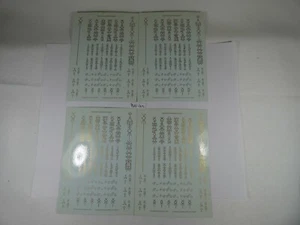 Necron Transfer Sheet x 4 Fully Intact 40k B529 - Picture 1 of 5