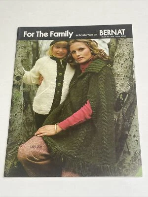 For The Family Bernat Book No 209 Knitting Pattern - Image 1 of 4