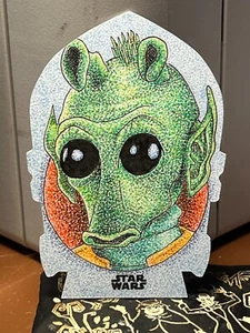 Star Wars Topps Sketch Card Greedo Logan Monette Cut Out - Picture 1 of 2