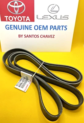2005-2023 Toyota Tacoma Serpentine Belt 2.7L L4-Gas Genuine Oem Part 90916-02708 - Image 1 of 4
