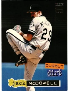 1994 TOPPS STADIUM CLUB - GOLD FOIL -DUGOUT DIRT # 5 - JACK McDOWELL - WHITE SOX - Picture 1 of 1
