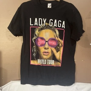 Lady Gaga Joanne 2017 World Tour T-Shirt by Gildan - Picture 1 of 6