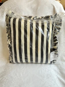 Mackenzie Childs COURTLY STRIPE 20" GERAFFTES QUADRATISCHES Dekorateur Kissen m25-my - Bild 1 von 3