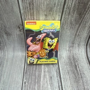 Nickelodeon SPONGEBOB Squarepants HALLOWEEN Playing Cards Halloween NEW/unopened - Picture 1 of 4