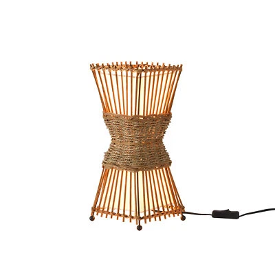 Tischleuchten SKOV 46299 Ø19CM bamboo+rattan - Bild 1 von 4