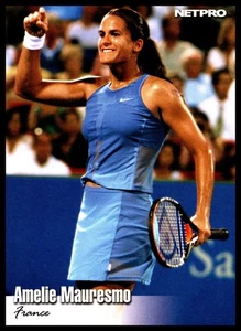 2003 NetPro Amelie Mauresmo France/WTA HOF Tennis Legend #23 holofoil shine 2003 - Picture 1 of 2