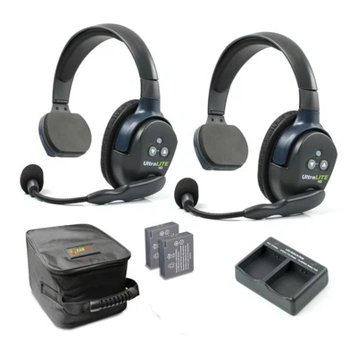 EARTEC UL2S Ultralite-HD 2-Person Wireless Intercom Headset Communication System - Image 1 of 4