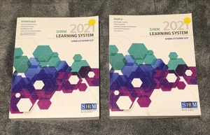 SHRM 2021 Learning System Workplace & People Book Bundle - Picture 1 of 4