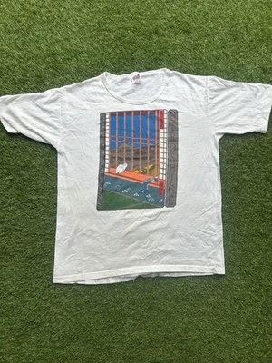 Vintage 1987 Hiroshige Japanese Art T-Shirt  Size Large - Image 1 of 4