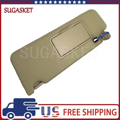 Driver Side Sun Visor W/Light Beige For Honda Pilot 2016-2022 83280TG7A12ZA - Image 1 of 4