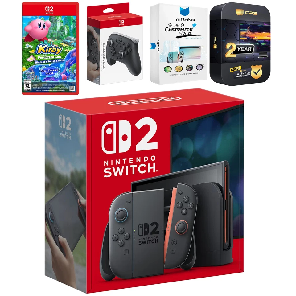 Nintendo Switch 2 Video Game Console Black