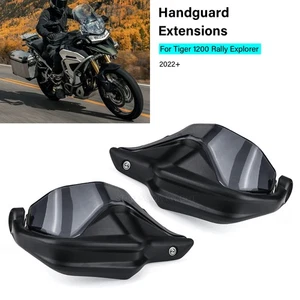 Tiger 1200 Hand Guard Kit For Tiger 1200 Rally Explorer HandGuards Extensions - Picture 1 of 15