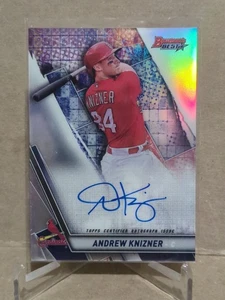 2019 Bowman's Best of '19 Autografi Rifrattori #B19AK Andrew Knizner - Foto 1 di 2