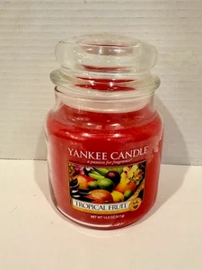 Yankee Candle Retired TROPICAL FRUIT Fruit 14.5 oz. NEW Unused - Picture 1 of 5