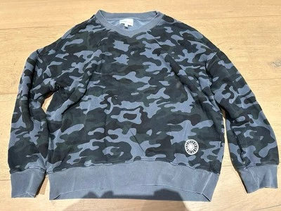Soulcycle X Sundry women's M long sleeve camo pullover crew neck sweatshirt - Image 1 of 3