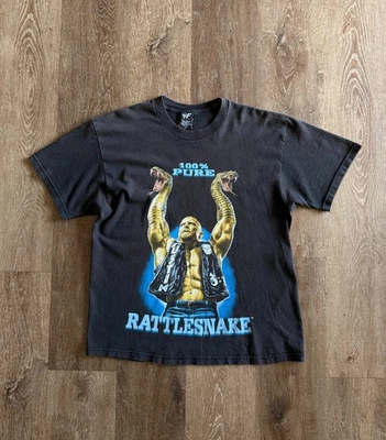 Vintage 90s WWE WWF Stone Cold Steve Austin Wrestling Tee Size L - Image 1 of 4