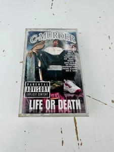 C-Murder Life or Death Cassette 1998 No Limit Records Vintage - Picture 1 of 2