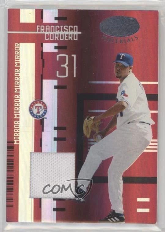 2005 Leaf Certified Materials Mirror Red Jerseys /250 Francisco Cordero #92 - Image 1 of 2