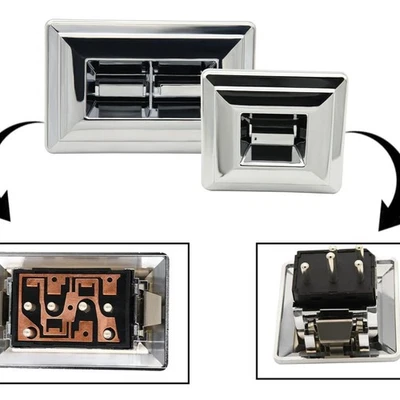 Power Window Switch With Trim for Chevy GMC Pontiac Buick Cadillac Oldsmobile - Image 1 of 4
