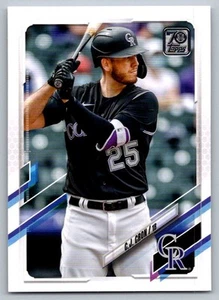 2021 Topps Update C.J. Cron Colorado Rockies #US195 - Picture 1 of 2