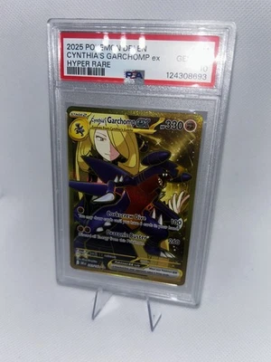 Cynthia's Garchomp EX Holo Card 241/182 Sv10: Destined Rivals PSA 10 - Image 1 of 4