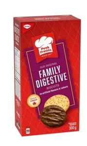 4 Boxes Of Christie/ Peek Freans Family Digestive Biscuits 300g Each - Picture 1 of 3
