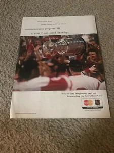 Vintage TOM WATSON WINS THE BRITISH OPEN MASTERCARD Print Ad 1990s GOLF - Picture 1 of 1