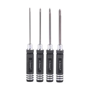 Metal Phillips Screwdriver Set 4 in 1 Screw Driver Kits for RC Truck Car - Picture 1 of 5