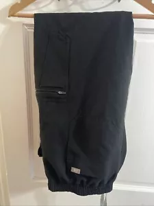 Figs Technical Collection Pants Women’s Size XL Black Cargo Pocket Scrubs Great - Picture 1 of 7