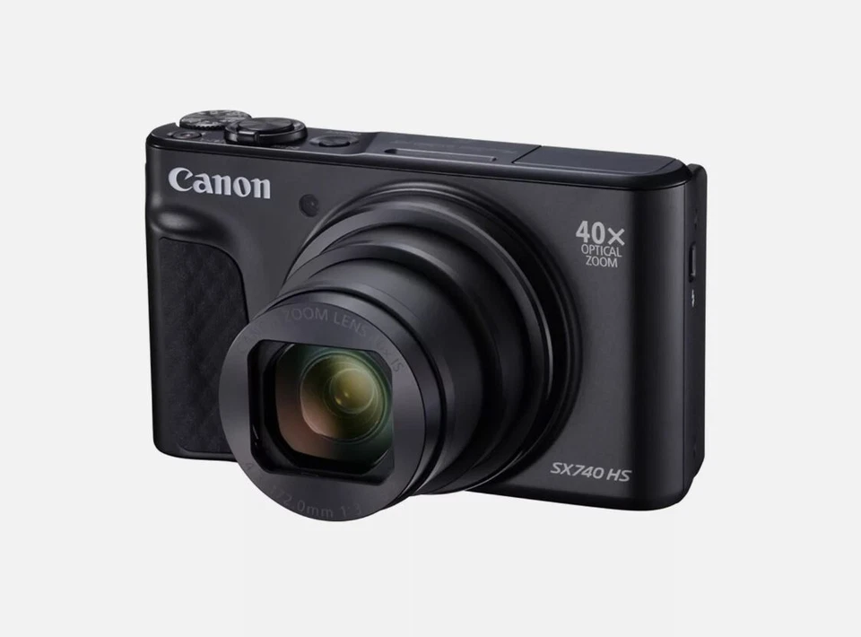 Canon Powershot SX740 HS Lite Digitalkamera schwarz Neu und OVP vom Händler ✅ - Bild 1 von 4