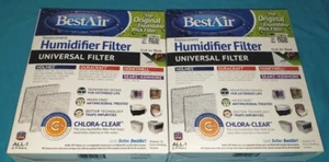 4 filtros humidificadores de repuesto universales BestAir ALL-1 (2-2 paquetes) NUEVO ENVÍO Y DEVOLUCIÓN GRATUITOS - Imagen 1 de 13