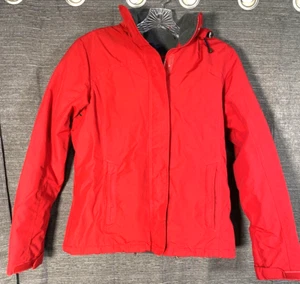 Lands End Coat Boys Extra Small 2 4 Parka Red Waterproof Lined Hooded Toddler - Picture 1 of 6
