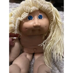 Cabbage Patch Doll Blond Hair Blue Eyes RARE 1982 - Picture 1 of 6