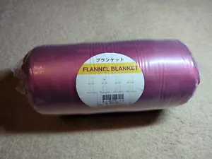 Flannel Blanket 60×80 Christmas Red #70 - Picture 1 of 5