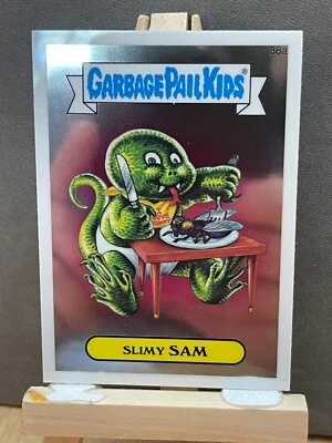 Garbage Pail Kids 2013 SLIMY SAM 38a Chrome Series 1 - Image 1 of 2