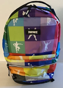 Fortnite Multiplier 18" Backpack Kids Back to School Color Block Laptop Sleeve - Picture 1 of 13