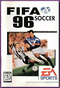 FIFA Soccer 96 (Génesis, 1995) Manual de instrucciones SOLAMENTE - Imagen 1 de 2