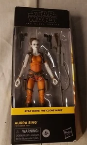 Star Wars The Black Series 6 pollici Aura Sing Clone Wars #08 nuovo con scatola Bounty Hunter - Foto 1 di 4