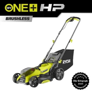 Ryobi RY18LMX33A-0 18V ONE+ Cordless Brushless 33cm Lawn Mower (Bare Tool) - Picture 1 of 12