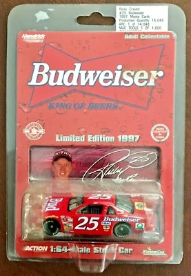 ACTION 1997 Rickey Craven #25 #W649716042 1:64 Scale Diecast - Image 1 of 2