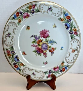 Teller floral Dresdner Stil "Royal" 10 Zoll - Bild 1 von 2
