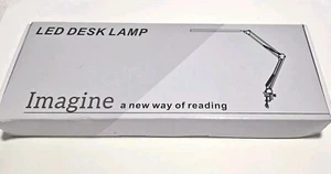 LED DESK LAMP IMAGINE A NEW WAY OF READING 3 LIGHT MODES, HOME ,OFFICE,NEW,BLACK - Picture 1 of 6