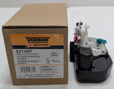 Actuador de bloqueo de puerta Dorman 931007 para Chrysler 300 Dodge Charger Magnum 05-10 Foto 1 de 4