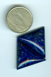 Juego de 50 quilates de lapislázuli natural a juego forma libre de cabinas azul profundo 23 mm x 32 mm - Imagen 1 de 1